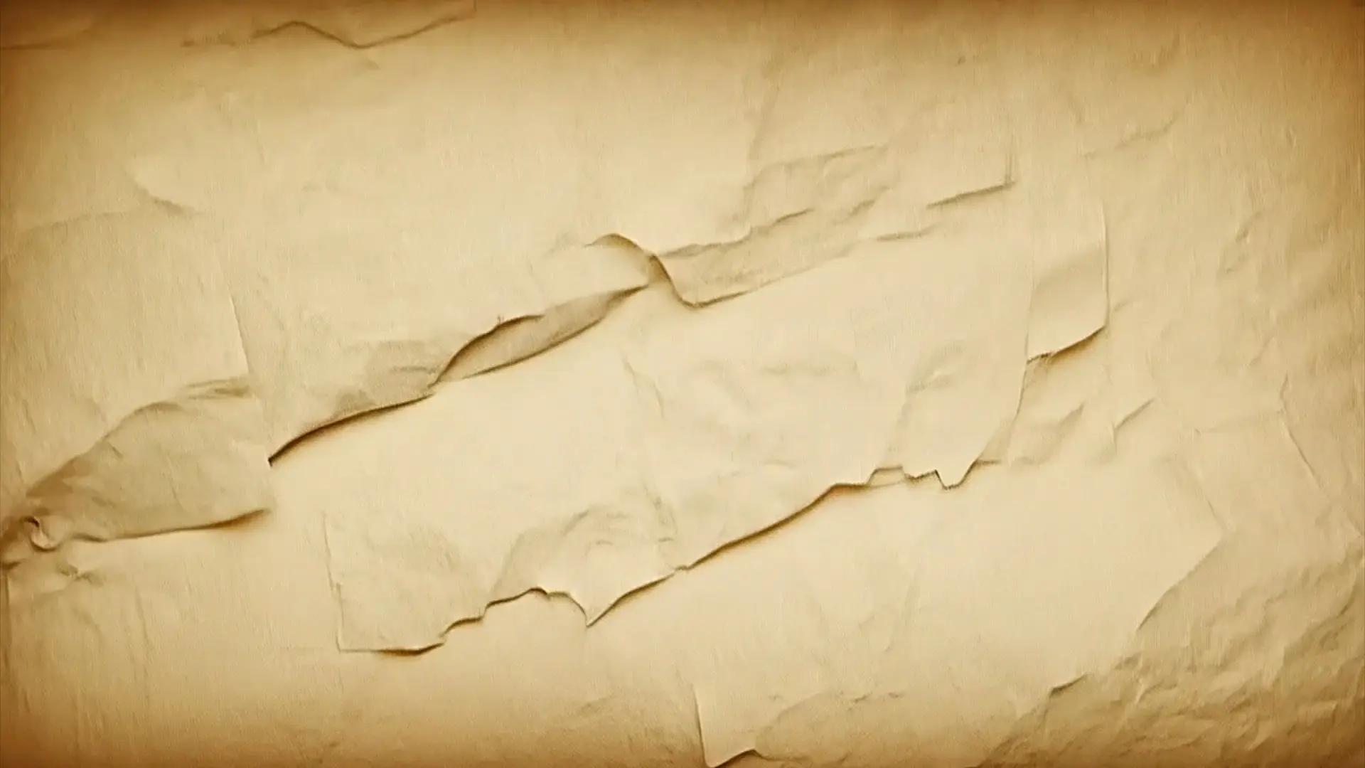 Old Paper Wrinkle Effect Transition for Title Animation